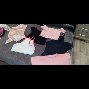 Tops & bodysuit size small/medium